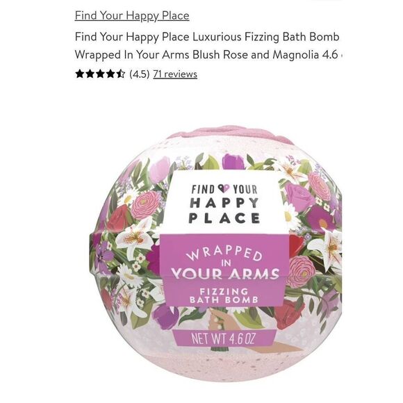 Find your happy place bath bomb - Picture 8 of 9